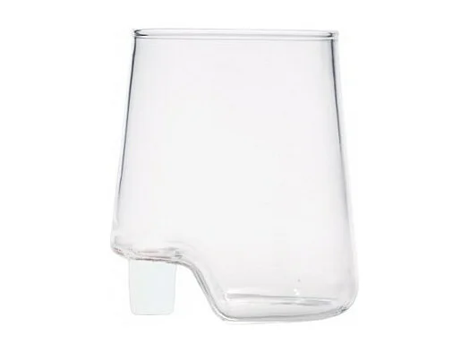 Vaso Gamba de Vero Zafferano en vidrio borosilicato color Blanco caja 6 piezas