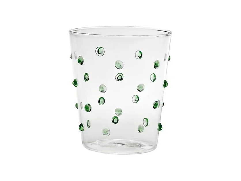 Zafferano Party Tumbler Verre Vert 45 Cl Set de 6 Pièces en Verre