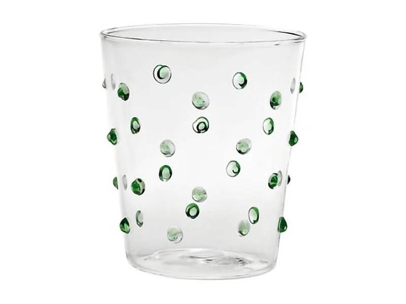 Zafferano Party Tumbler Verre Vert 45 Cl Set de 6 Pièces en Verre