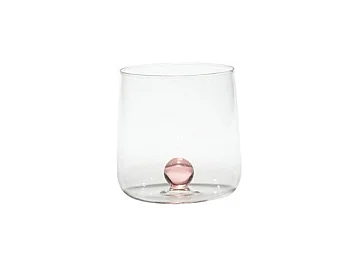 Verre borosilicaté Bilia Tumbler Zafferano lot de 6 pièces, couleur rose