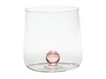 Verre borosilicaté Bilia Tumbler Zafferano lot de 6 pièces, couleur rose