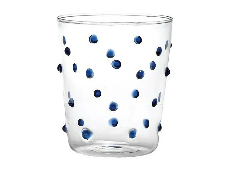 Zafferano Partybeker blauw glas 45 Cl Set van 6 stuks glas