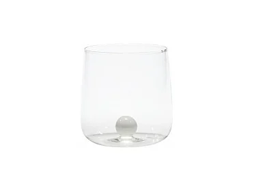 Bilia Tumbler Zafferano Borosilikatglas-Set mit 6 Stück in Weiß