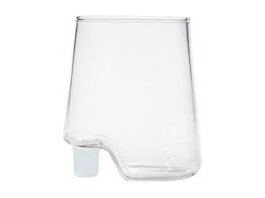 Vaso Gamba de Vero Zafferano en vidrio borosilicato color transparente caja 6 piezas
