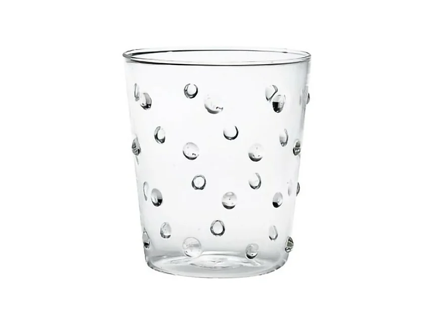 Zafferano Partybecher, transparentes Glas, 45 cl, Set mit 6 Glasstücken