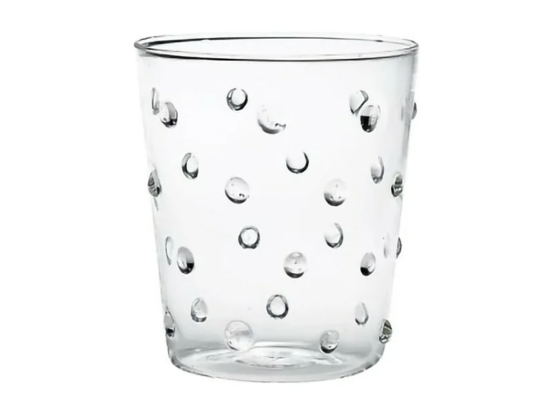 Copo Zafferano Party Vidro Transparente 45 Cl Conjunto de 6 Peças de Vidro