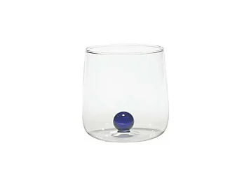 Borosilikatglas Bilia Tumbler Zafferano 6er-Set, Farbe Blau