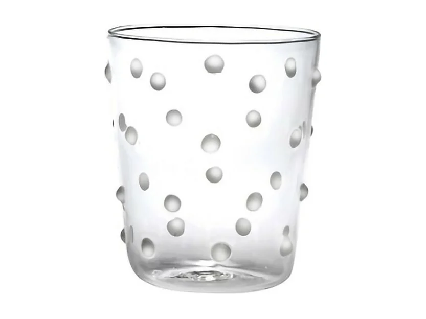 Bicchiere Zafferano Party Tumbler Bianco 45 Cl Set 6 pezzi In Vetro