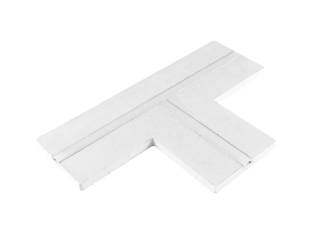 Profilé en T intégré en aluminium pour bandes LED dans des plaques de plâtre à encastrer