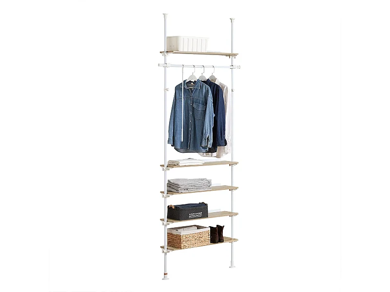 Szafa z 5 półkami KLS15-WN