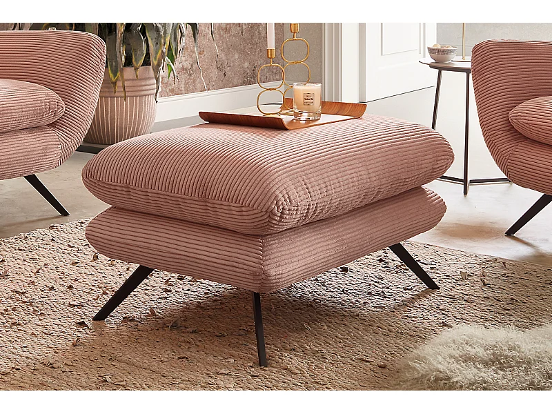 Hockerbank - Pink Cord - CHARME