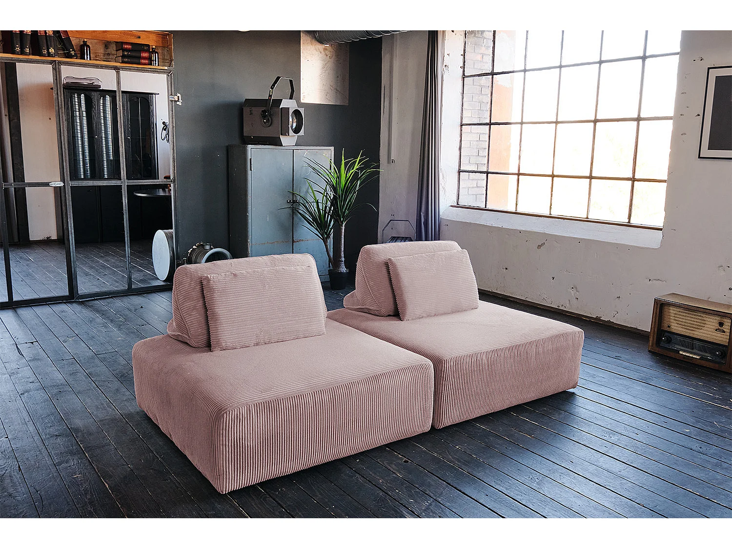 Élément - Rose Velours côtelé - WIOLO SOFT