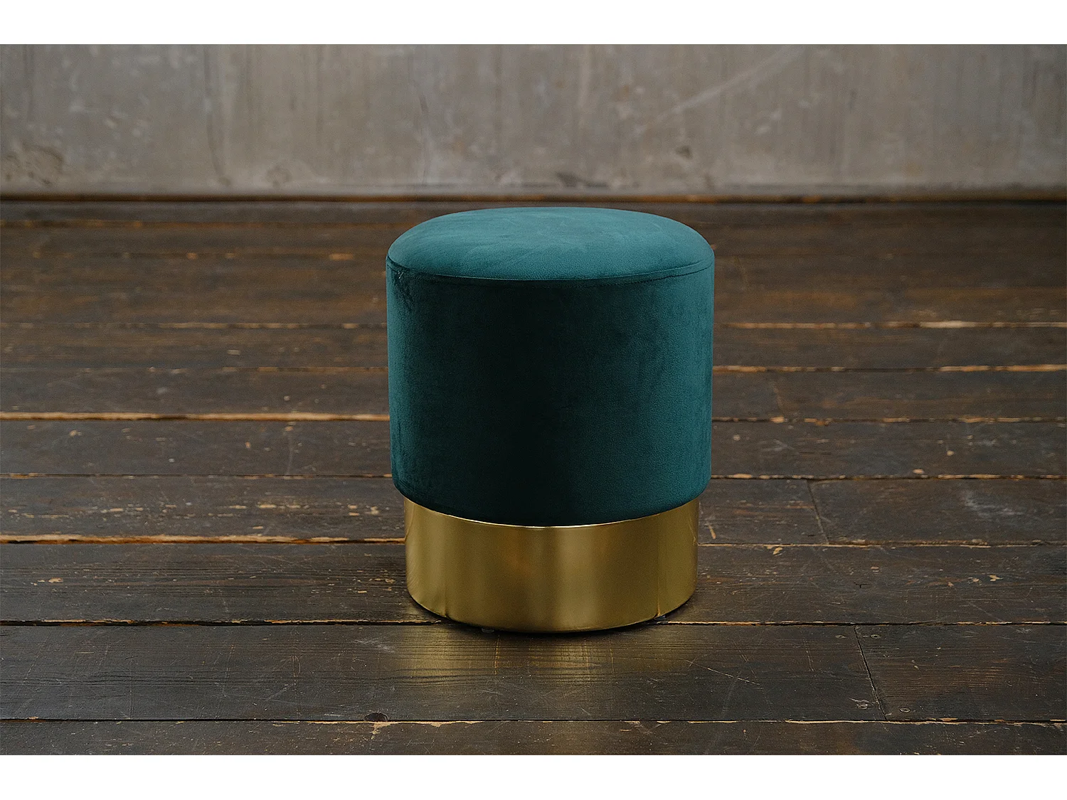 Puff - Verde terciopelo - LIZA