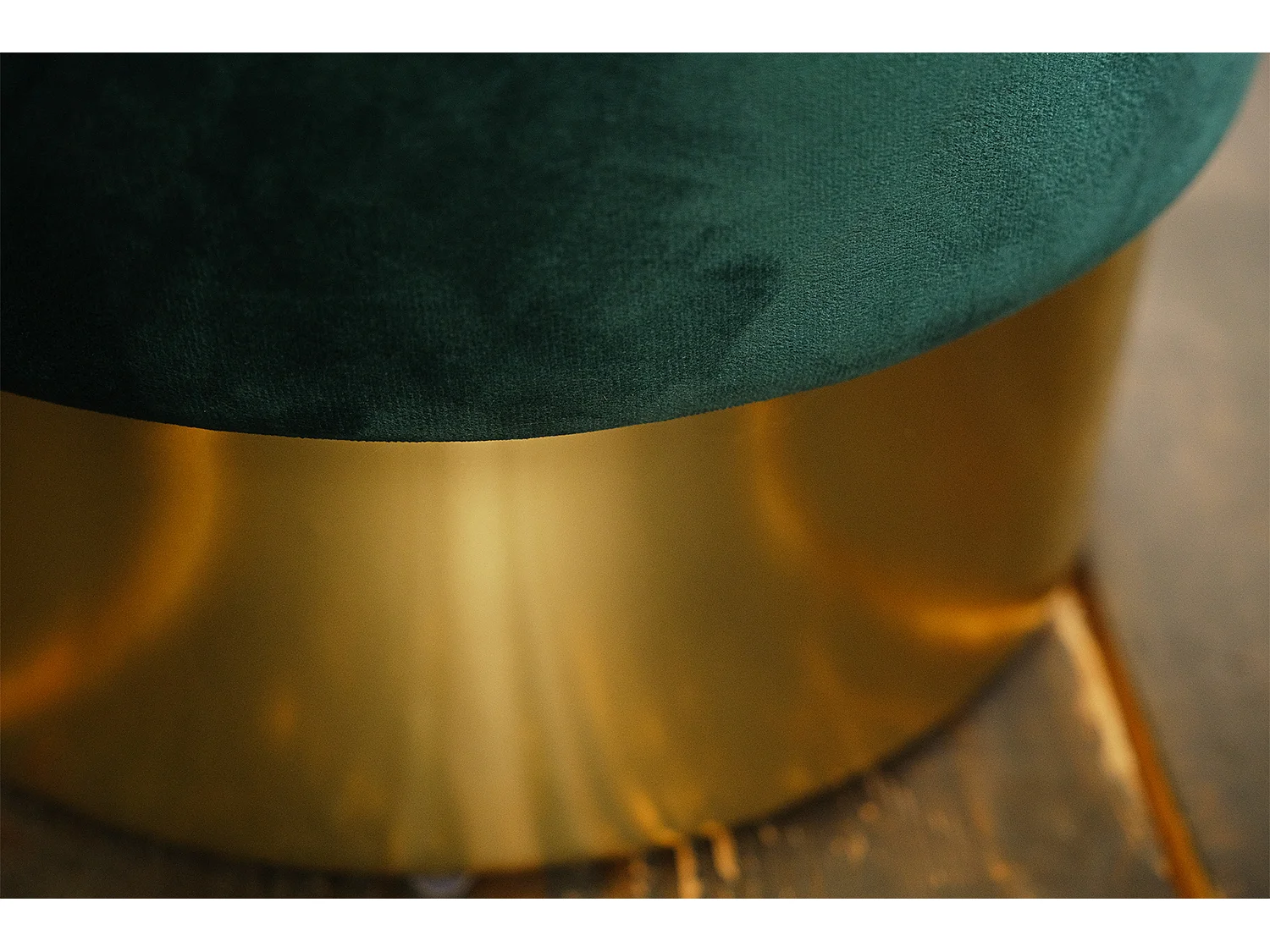 Puff - Verde terciopelo - LIZA