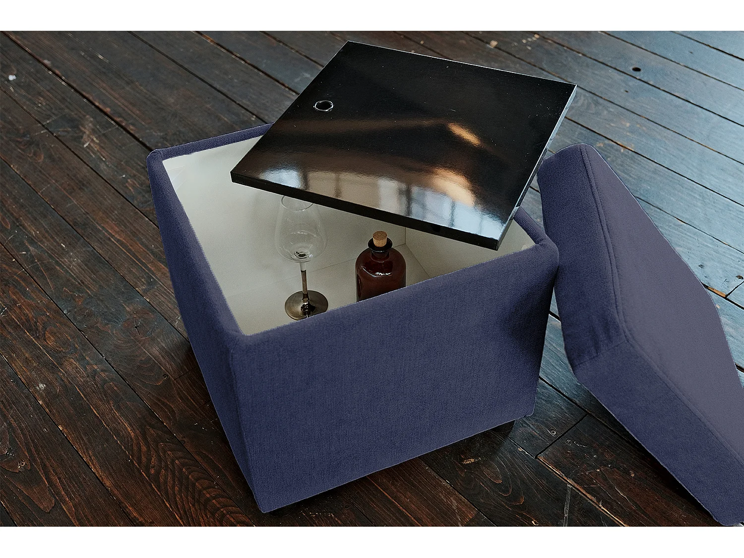 IDA - Antraciet Geweven stof - IDA