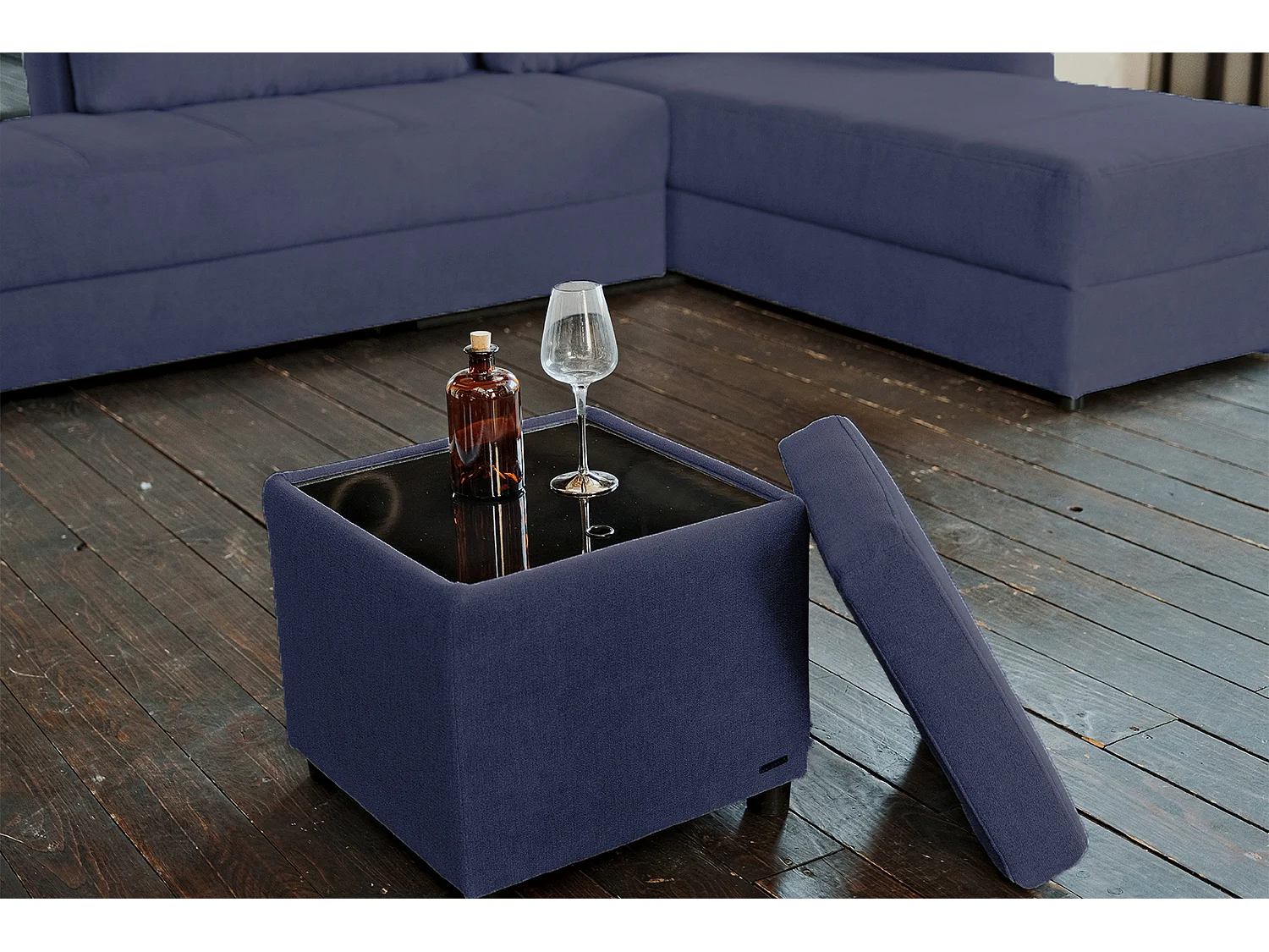 IDA - Antraciet Geweven stof - IDA