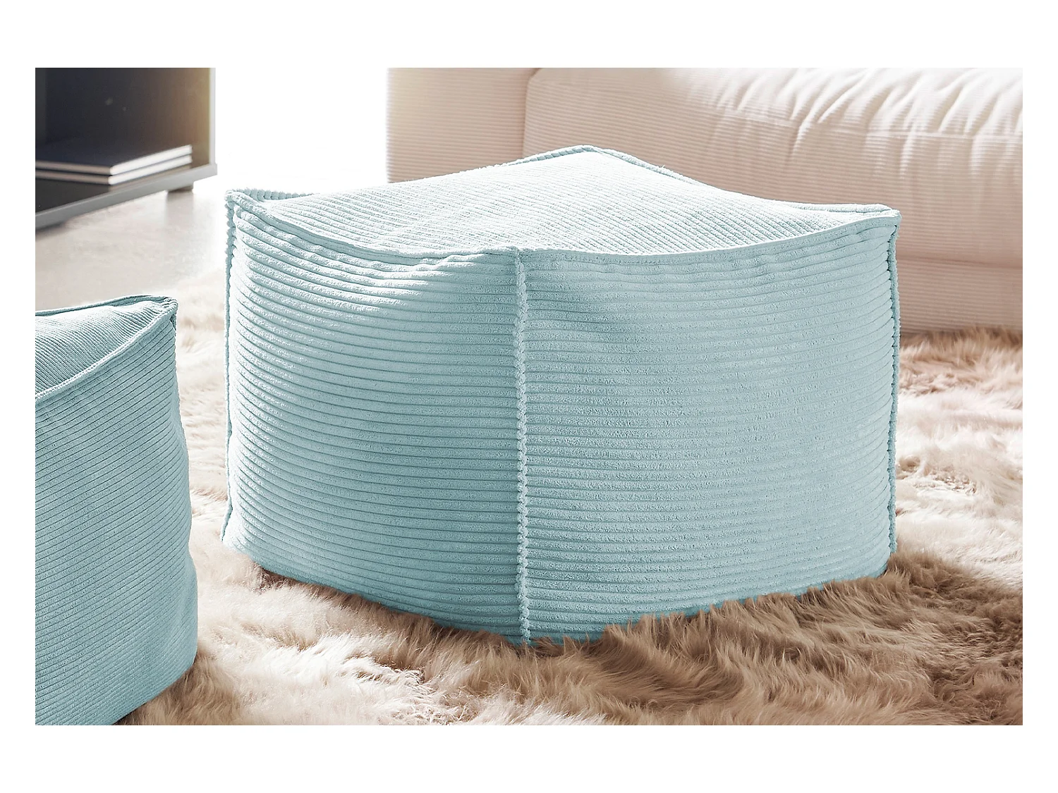 Pouf - azzurro chiaro  - ALEA