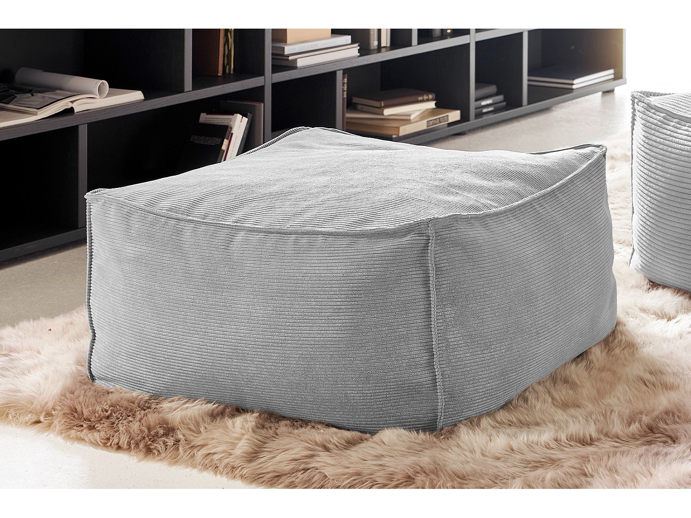 Pouf Gris clair main image 0
