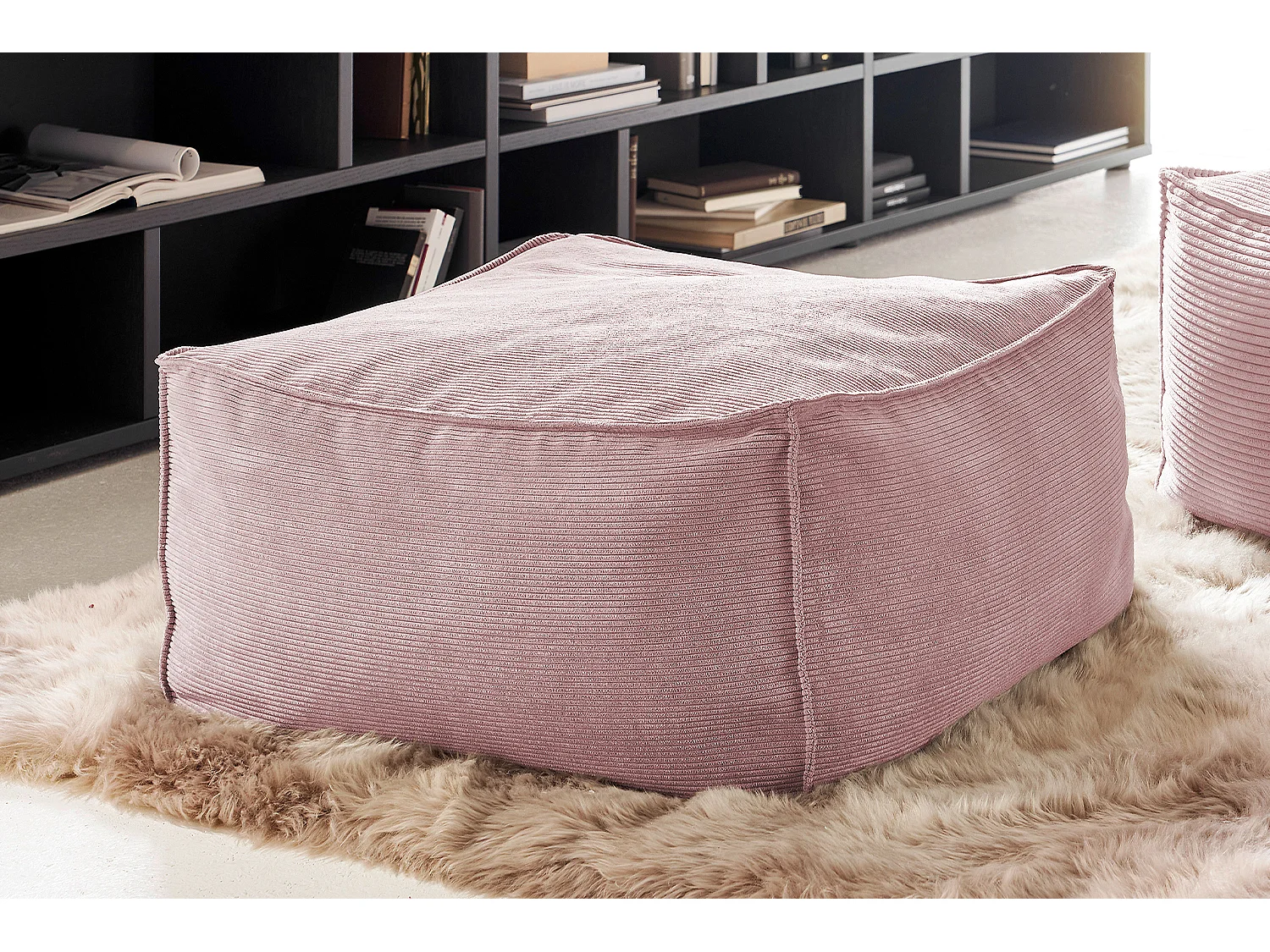 Pouf rembourré - Rose  - ALEA