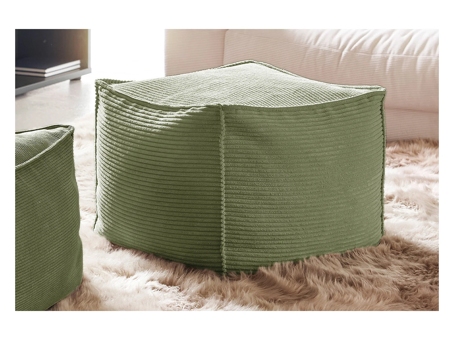 Hocker - Grün Cord - ALEA