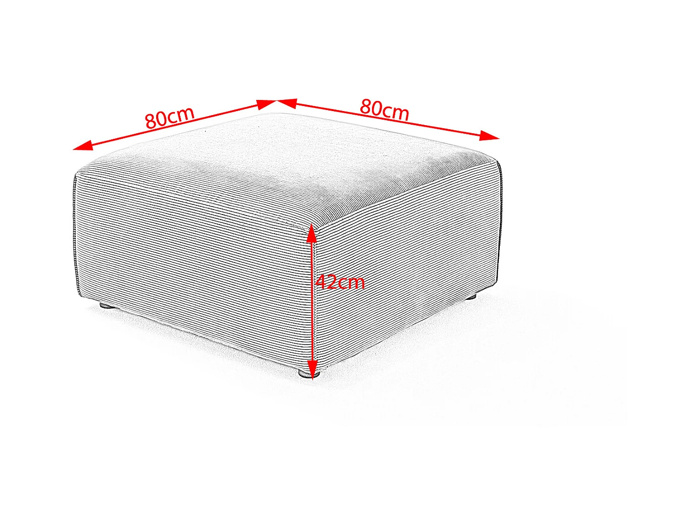 Puff - Gris Pana - RANI