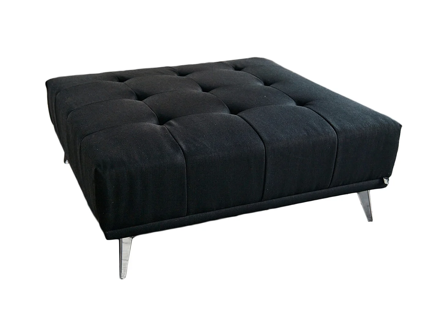 Hocker - Schwarz Webstoff - WIOLO