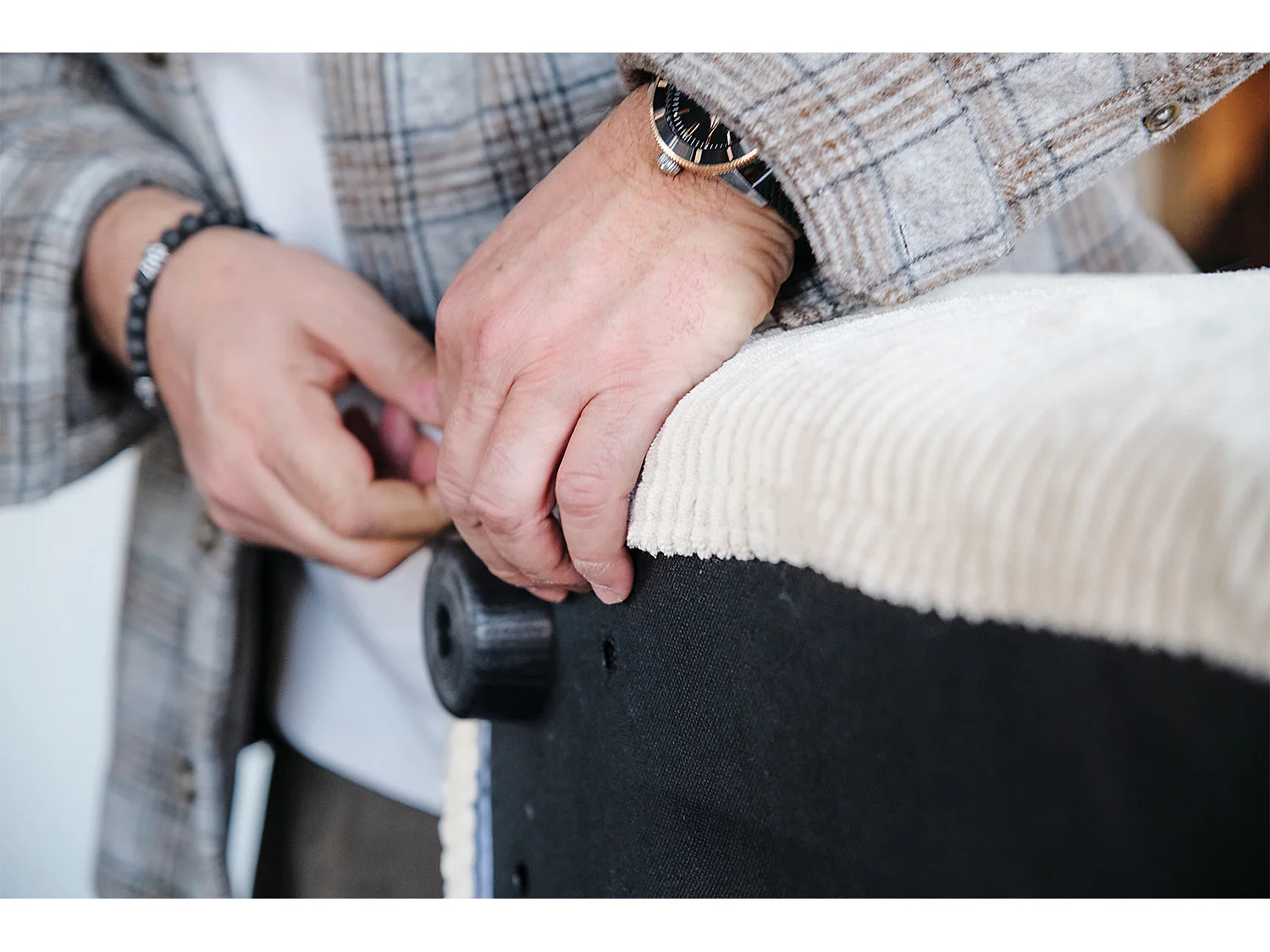 WIOLO - Crème wit Koord - WIOLO SOFT