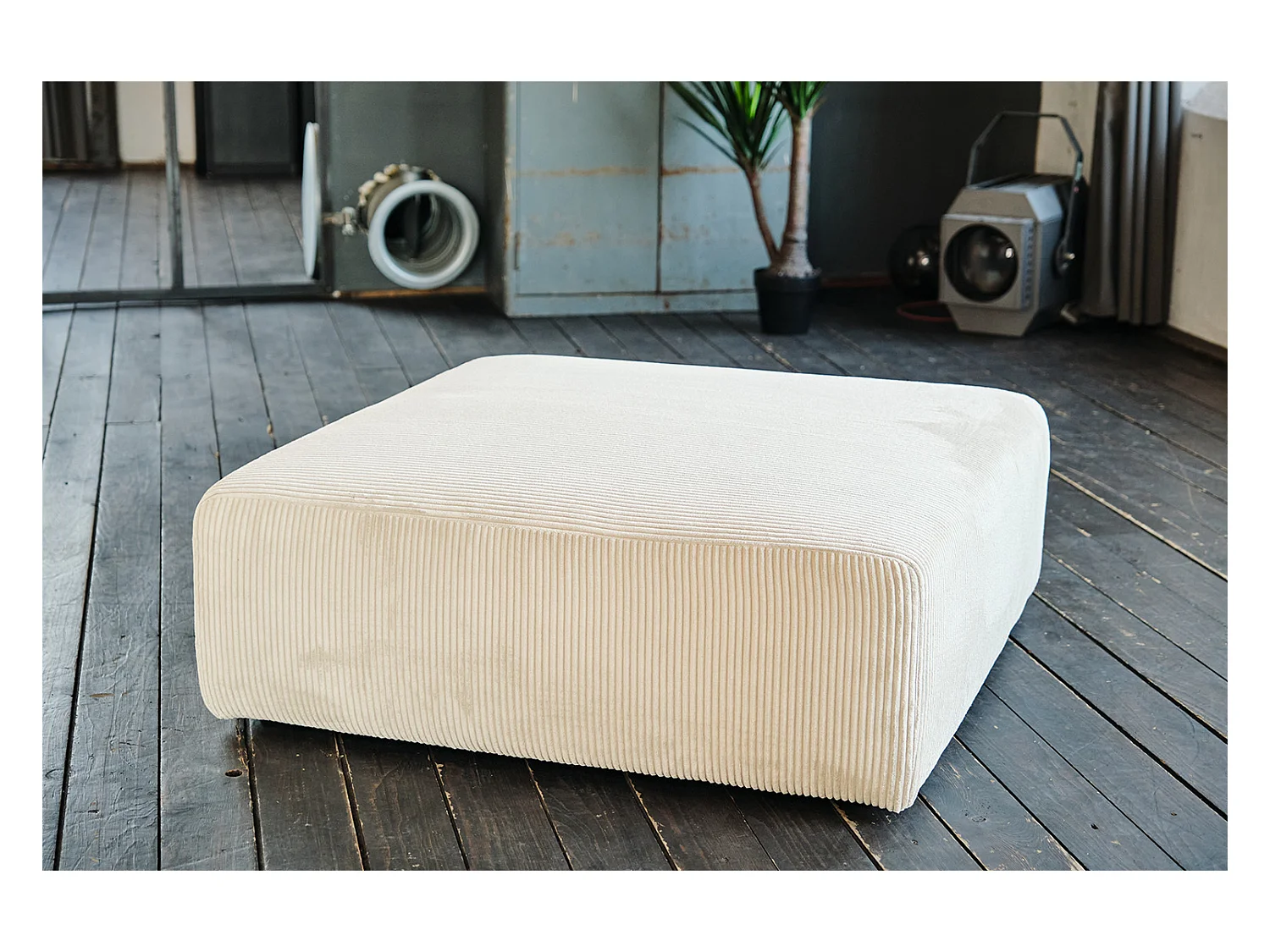 Elemento - bianco crema Velluto a coste - WIOLO SOFT