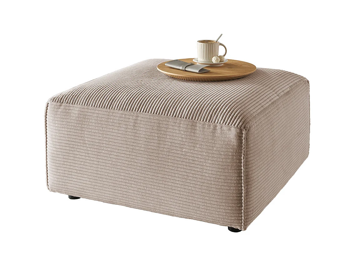 Gestoffeerde - Taupe Koord - RANI