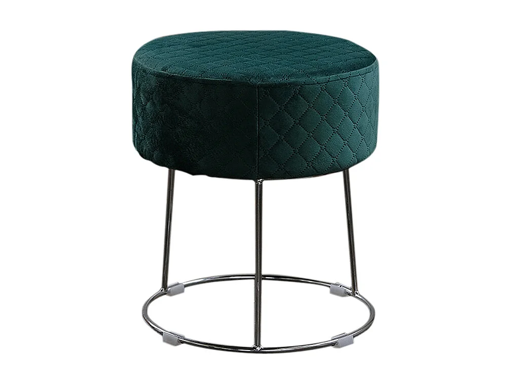 Hocker - Grün Velvet - DEMI