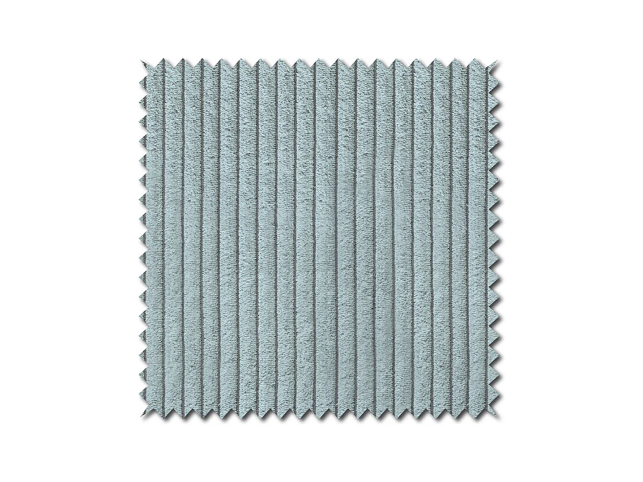 Banc - bleu clair Velours côtelé - CHARME