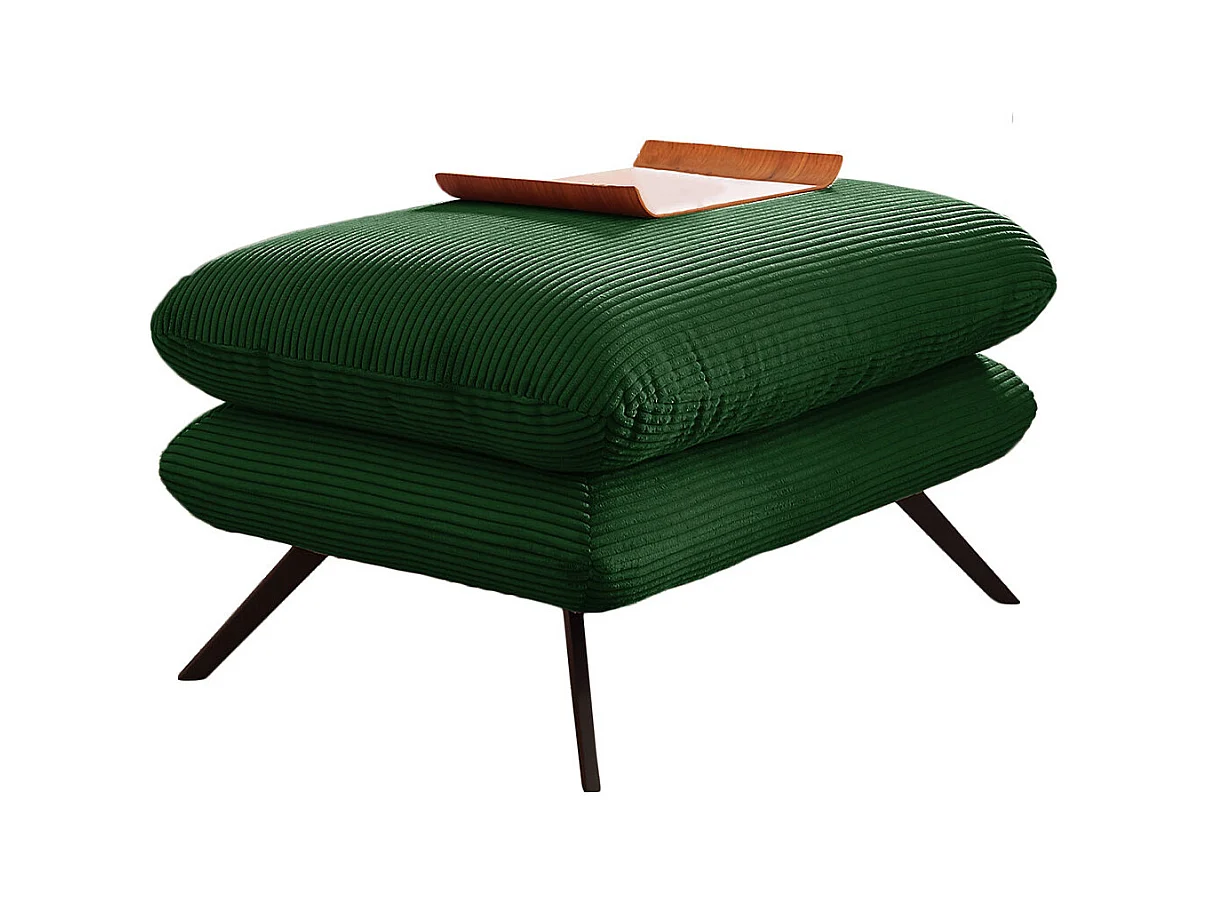 Banc - vert émeraude Velours côtelé - CHARME