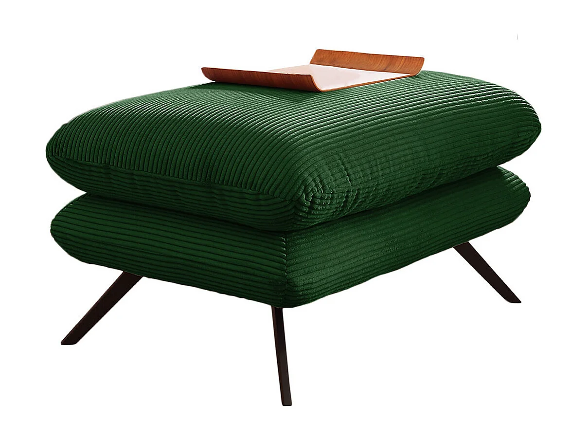 Banc - vert émeraude Velours côtelé - CHARME