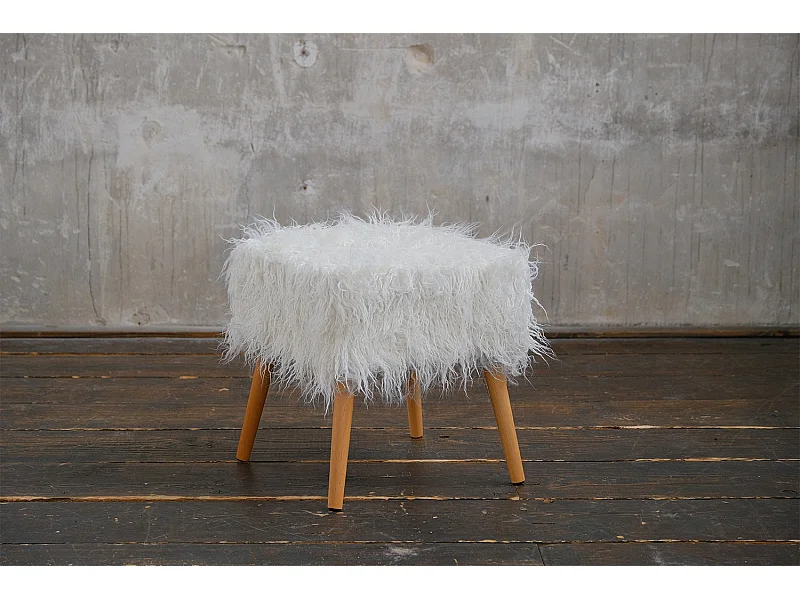 Tabouret - blanc  - FYNN