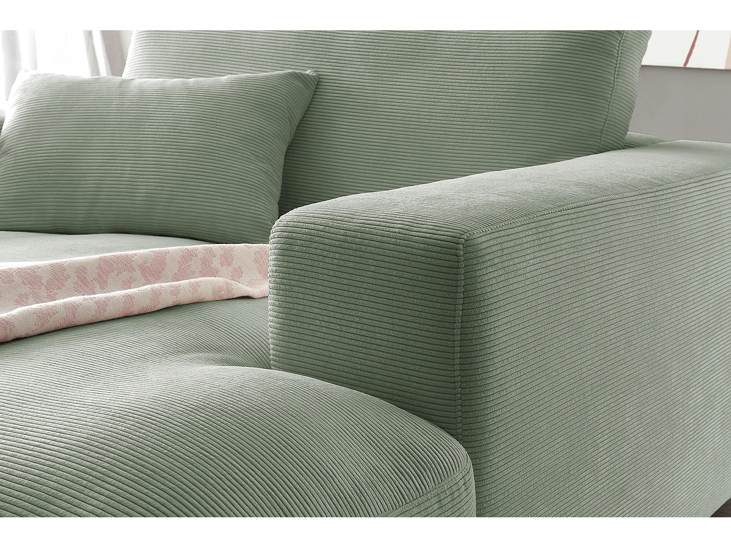 Relaxligstoel - Groen Koord - MADELINE