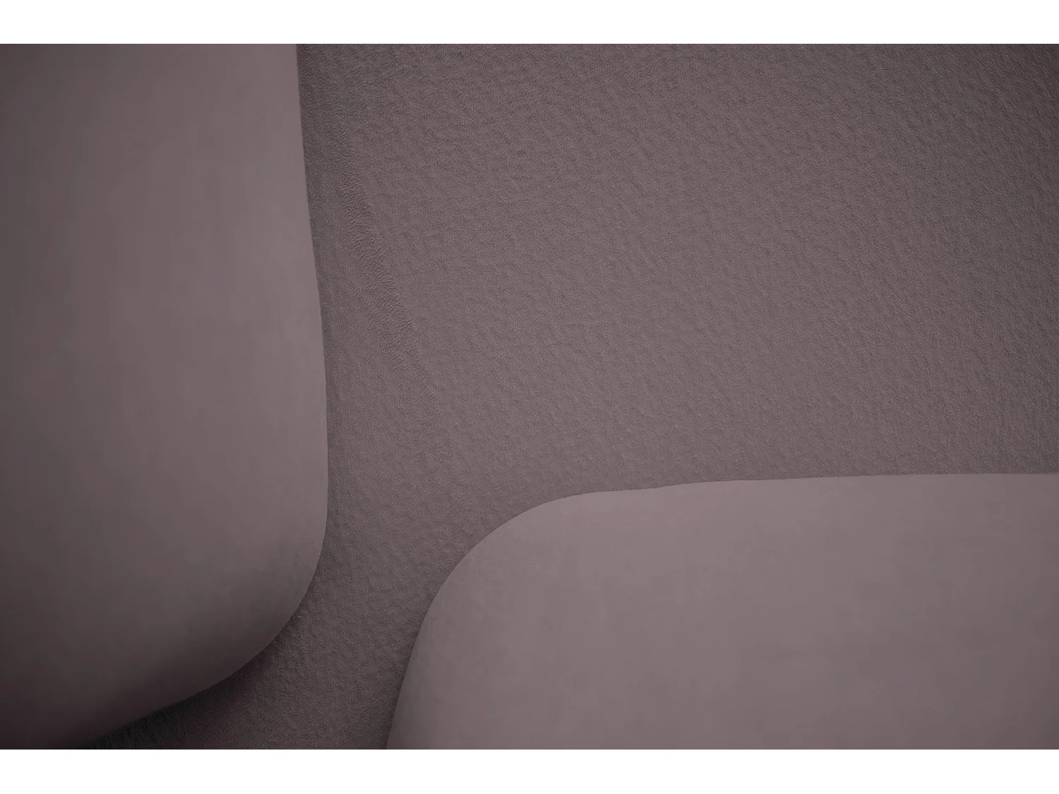 Ecksofa - Violett Webstoff - CANE