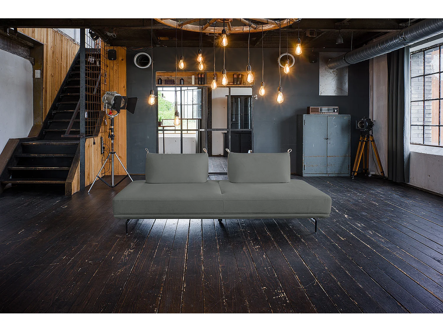 CANE - Taupe Geweven stof - CANE