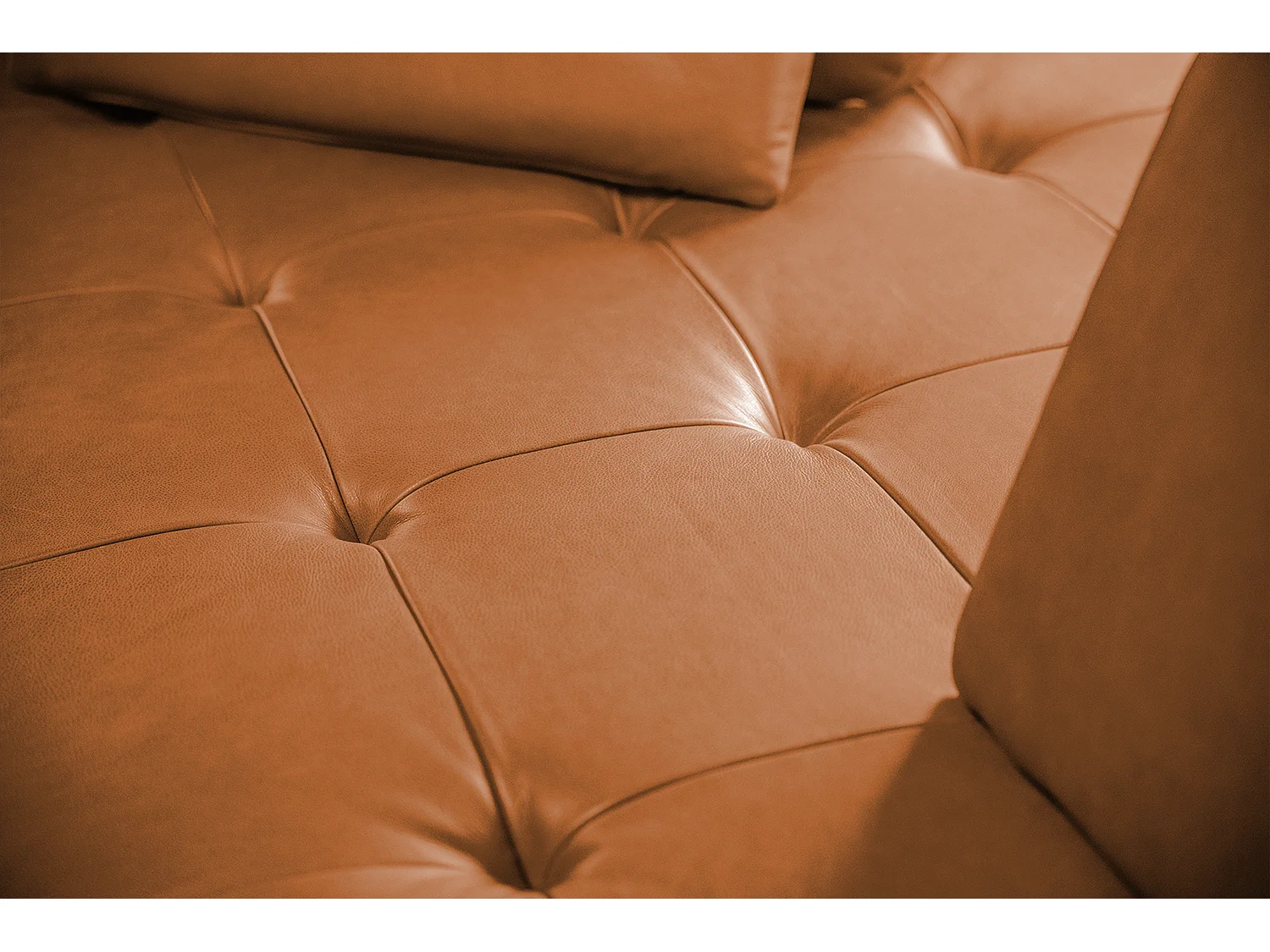 Divano letto - marrone pelle - WIOLO