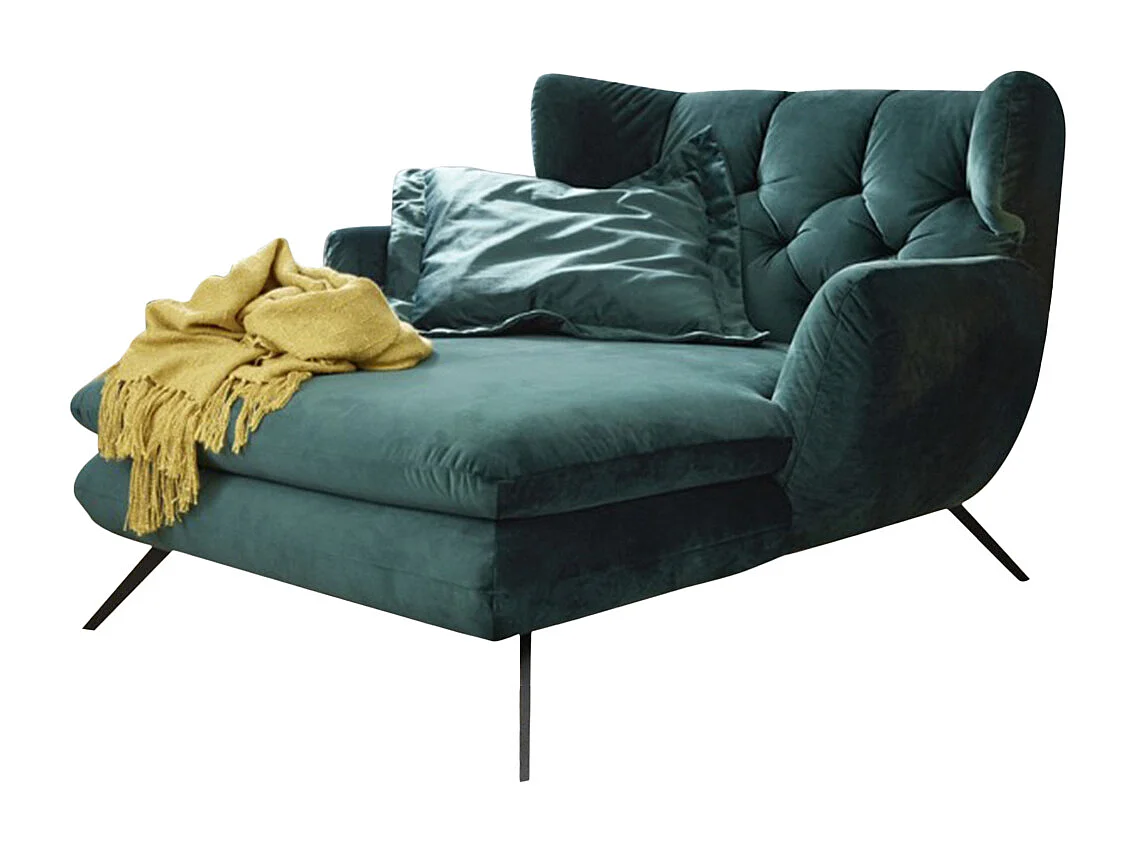 XXL fauteuil - Smaragdgroen Fluweel - CHARME