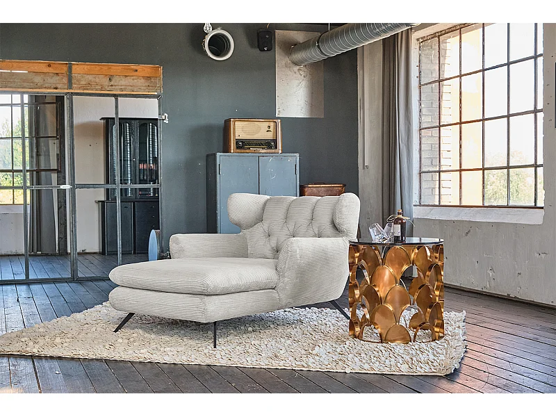 Langzit - Lichtgrijs Koord - CHARME