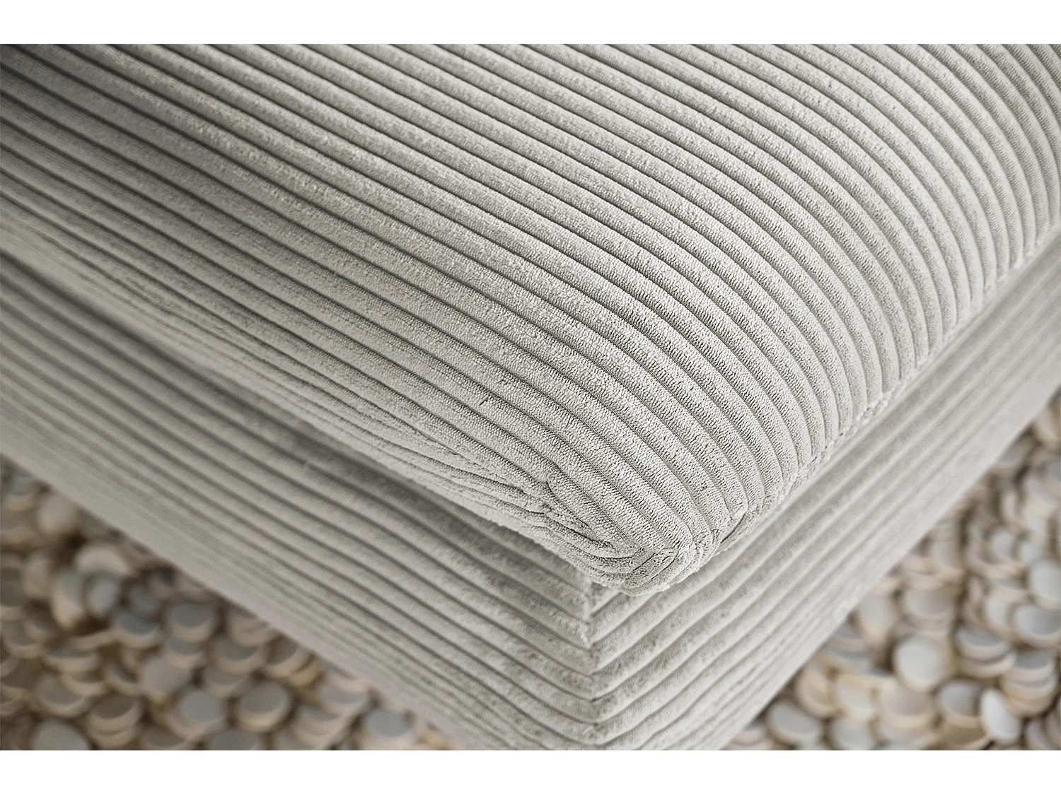 Langzit - Lichtgrijs Koord - CHARME