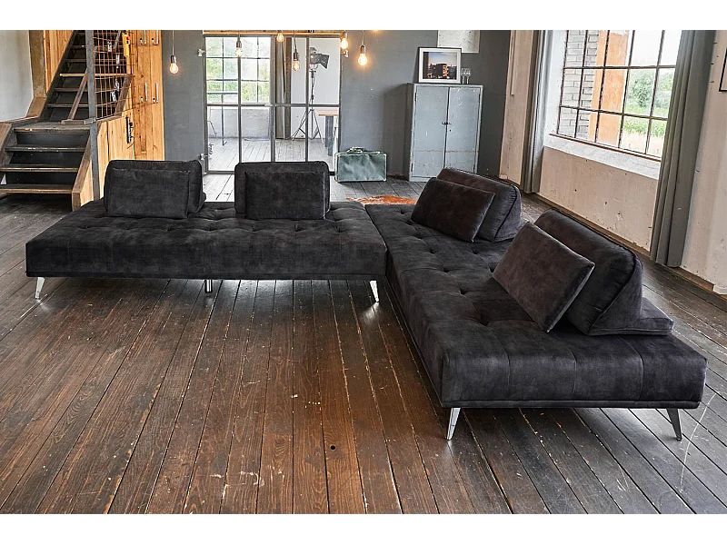 Daybed - Anthrazit Velvet - WIOLO