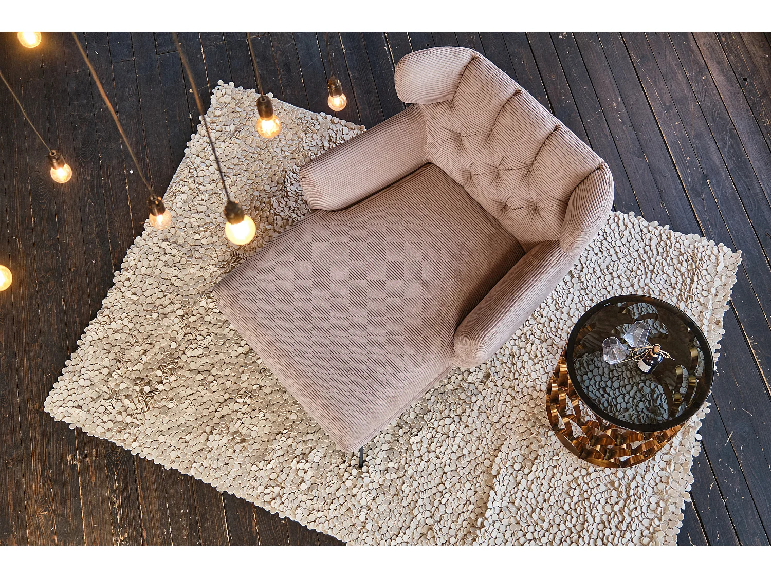 Asiento - topo Pana - CHARME