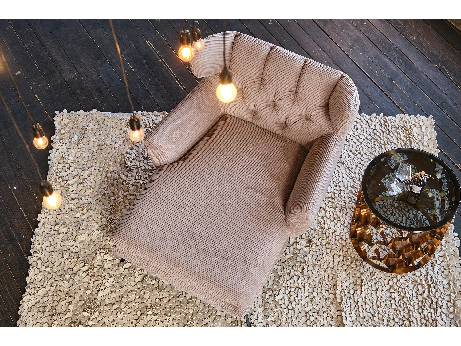 Asiento - topo Pana - CHARME