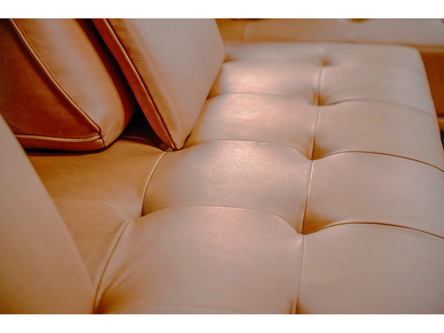 Divano letto - marrone pelle - WIOLO