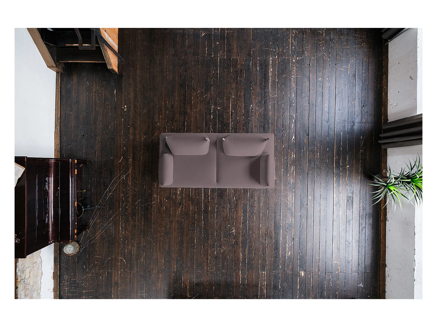 Sofá - Violeta tela tejida - CANE