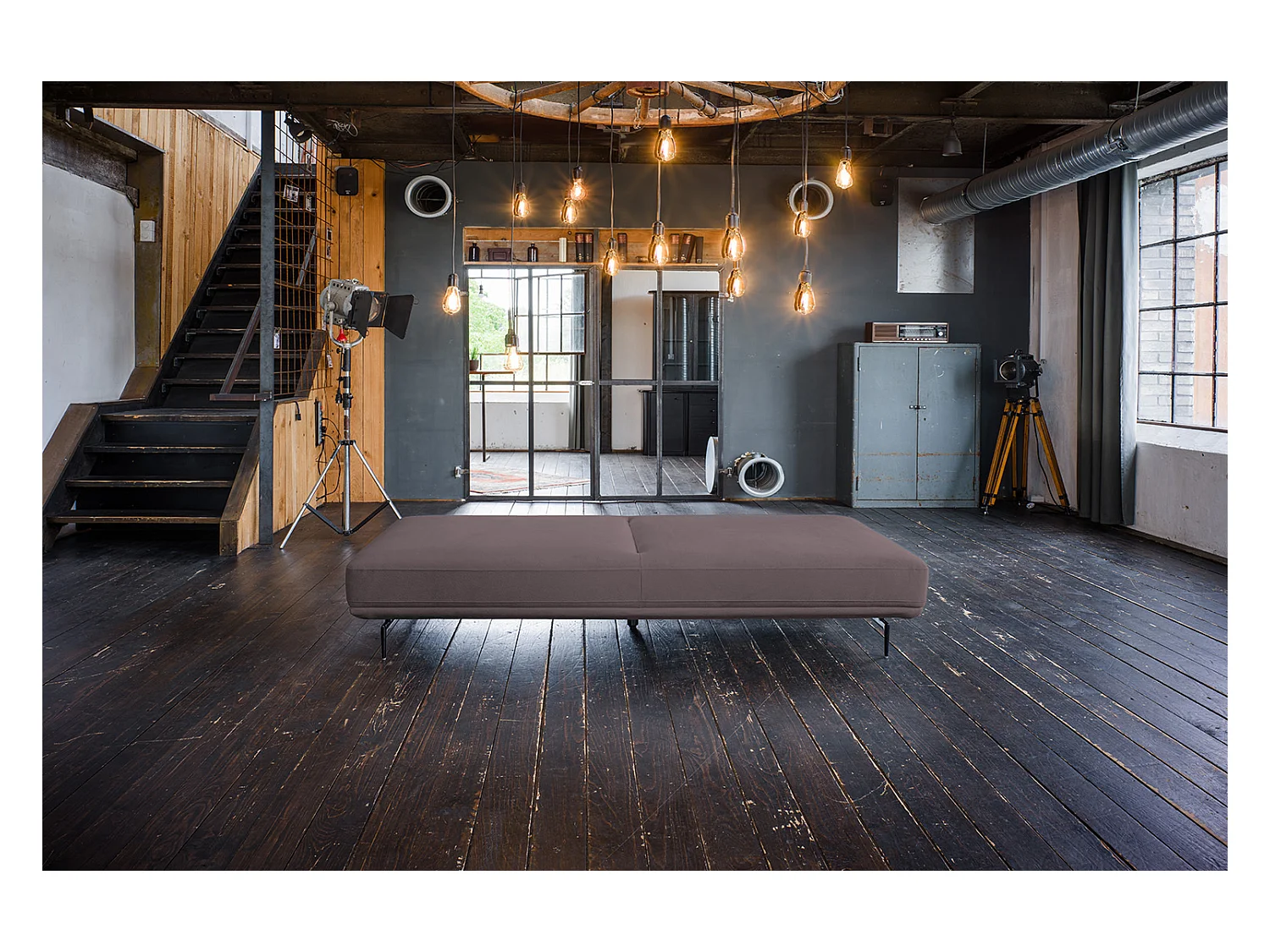 Sofá - Violeta tela tejida - CANE