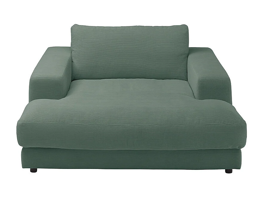 Chaise - vert émeraude Velours côtelé - MADELINE