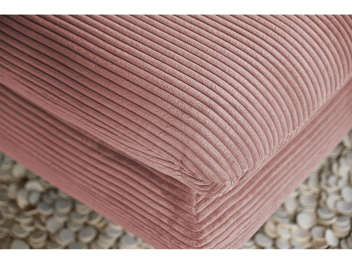 XXL Sessel - Rosé Cord - CHARME