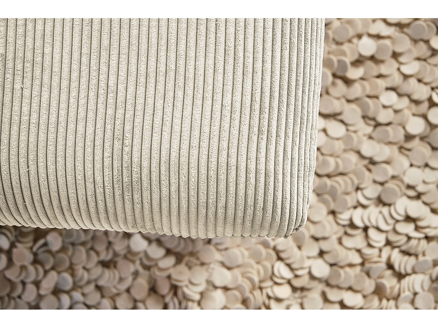 Langzit - Beige Koord - CHARME